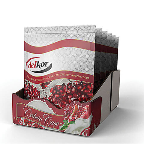 Shelf Ready Packaging Delkor Confectionery Frozen Foods